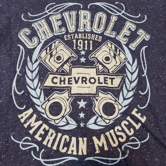Chevrolet Shirt Size Medium Long Sleeve American Muscle Cars Established 1911 - Picture 3 of 5